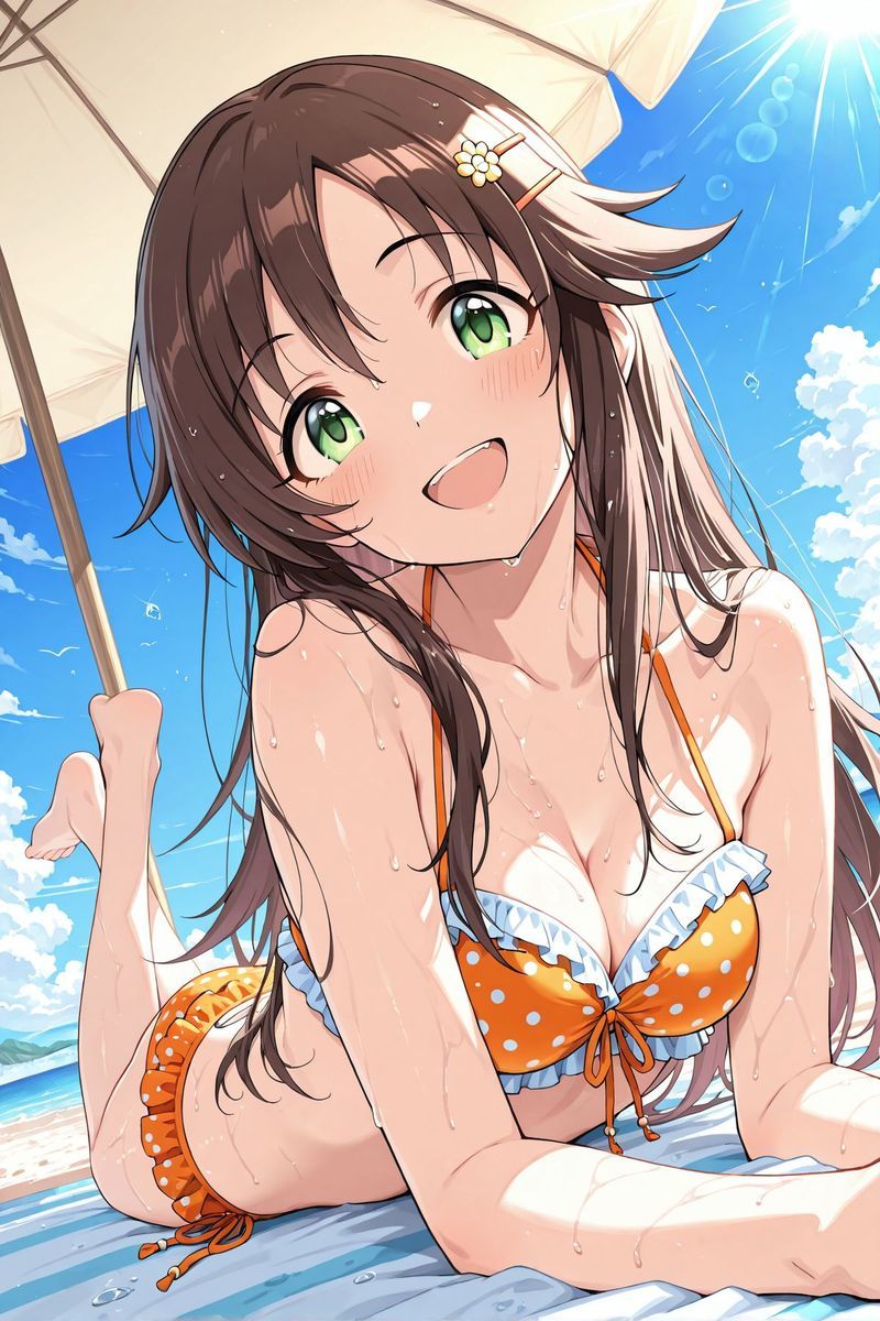 アイドル○スター9  水着に着替えたら サンプル画像5