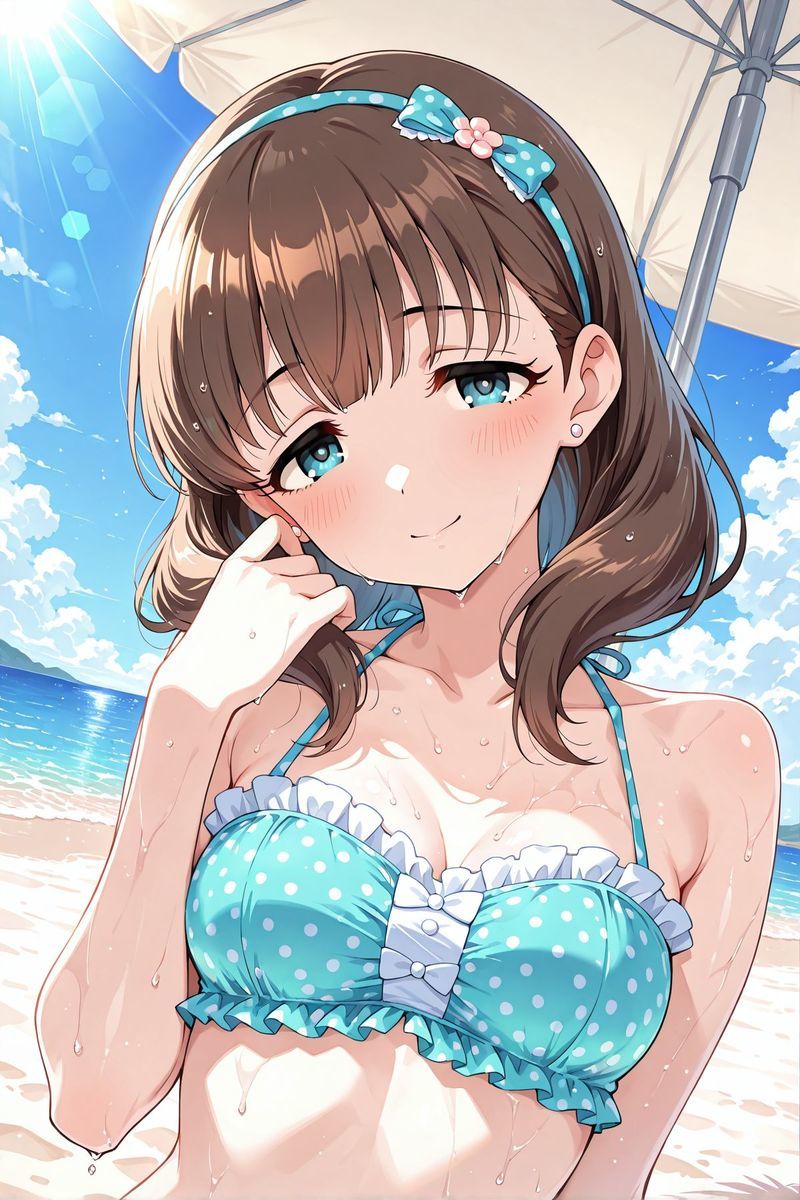 アイドル○スター9  水着に着替えたら サンプル画像7