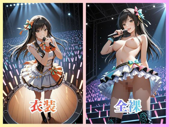 アイドルのファンサービス いつも応援ありがとう！ 古手〇唯 サンプル画像1