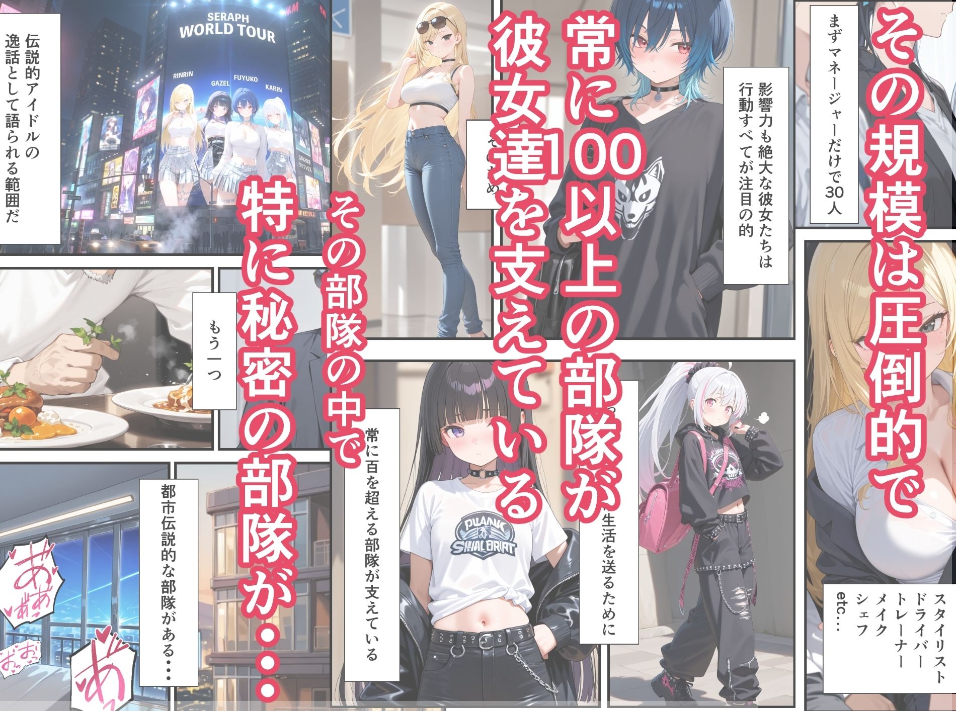 アイドルの性欲処理班やってます サンプル画像2