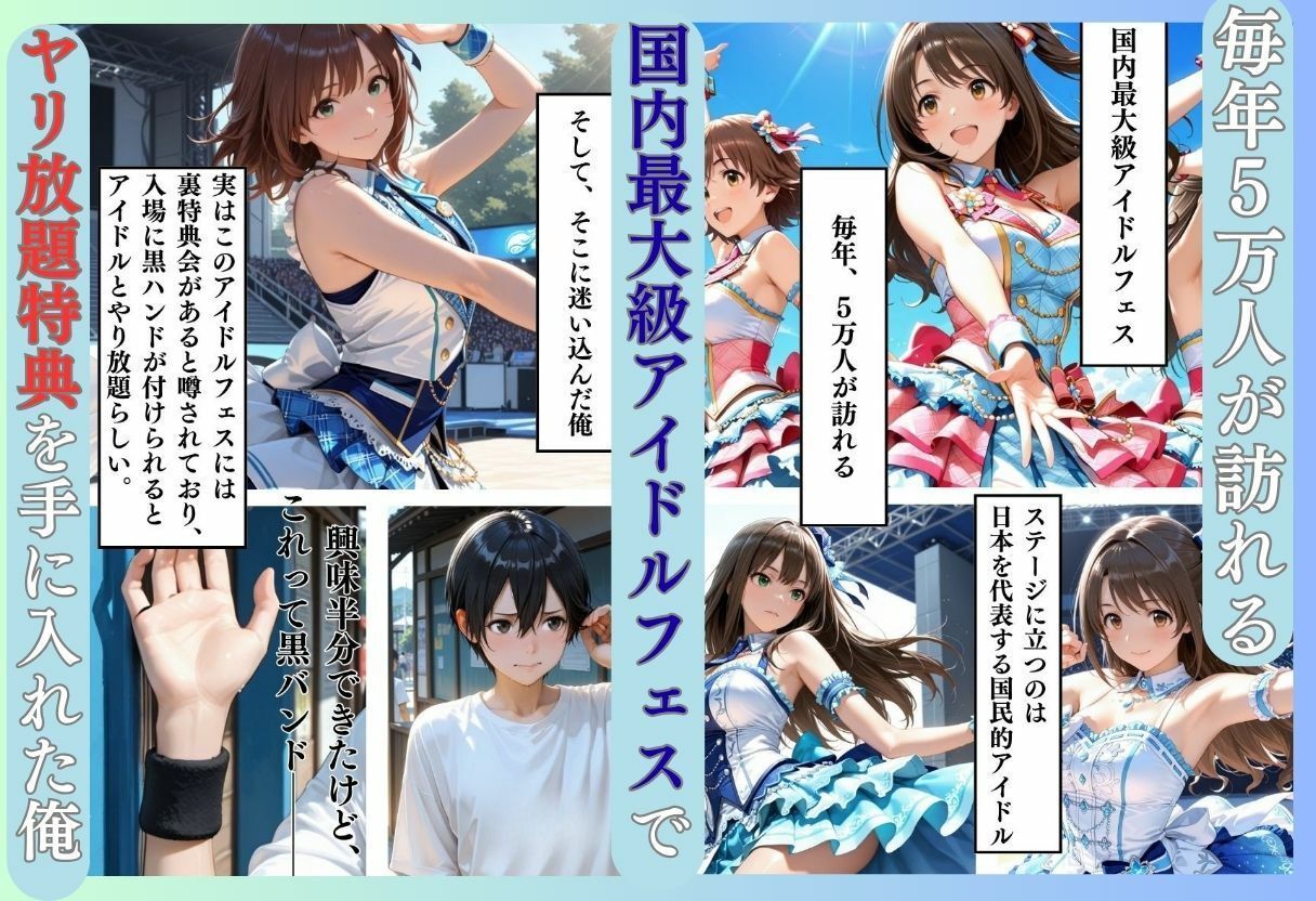 アイドルの裏特典・・・やり放題アイドルフェス サンプル画像1