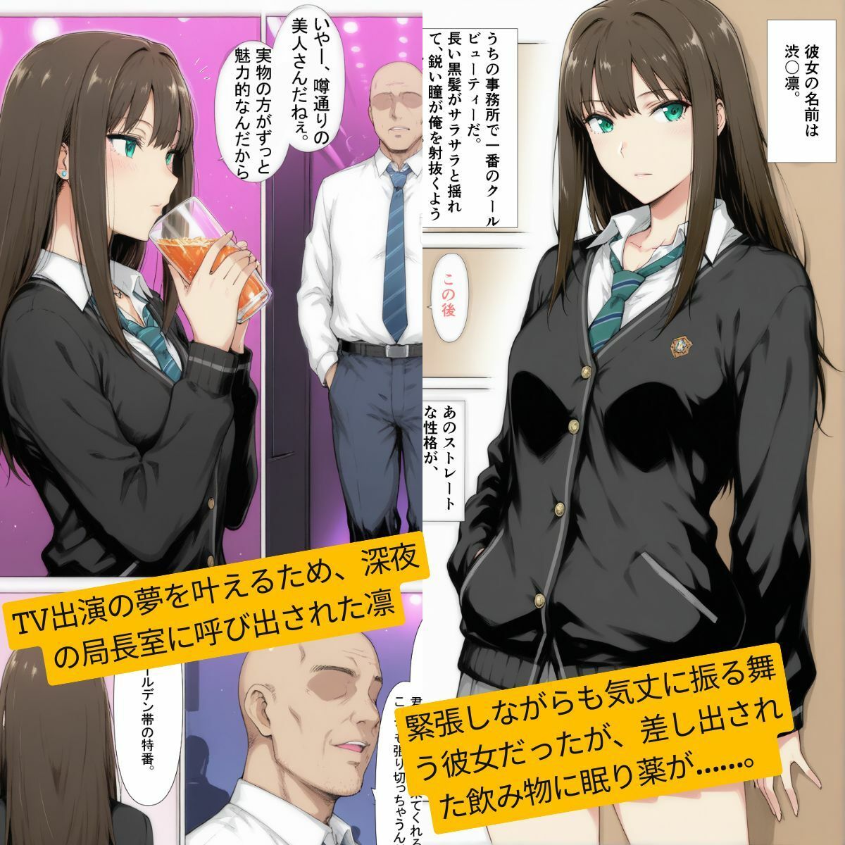 アイドル失格 渋〇凛 ―睡眠便器に堕ちる夜― サンプル画像5