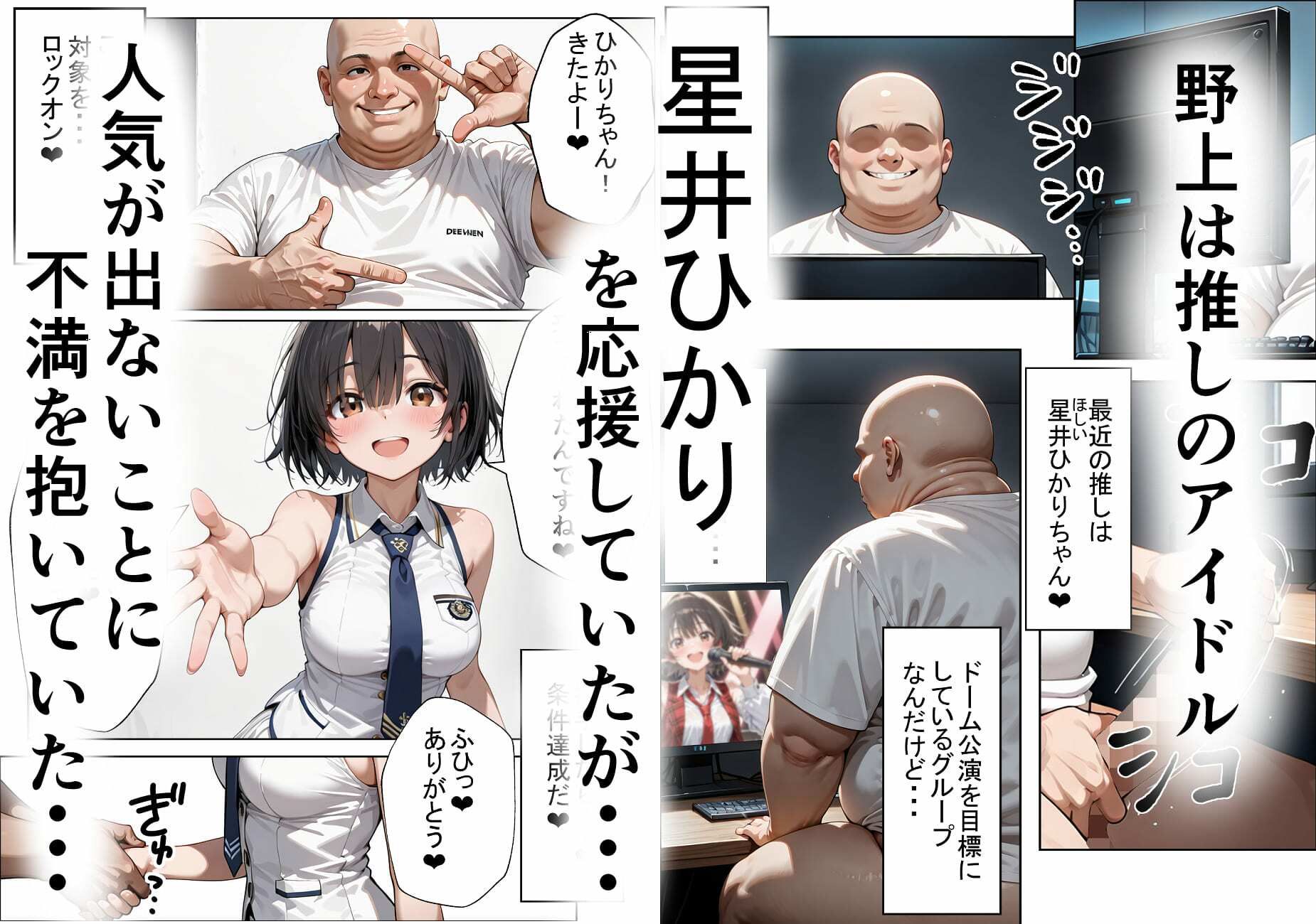 アイドル排泄  推しアイドルを人格排泄、夢を叶えます サンプル画像1