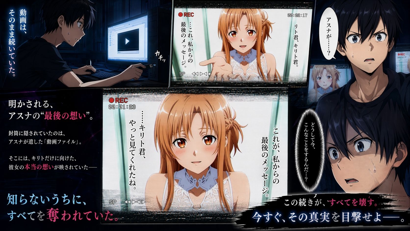 アスナからの最後の動画 サンプル画像3