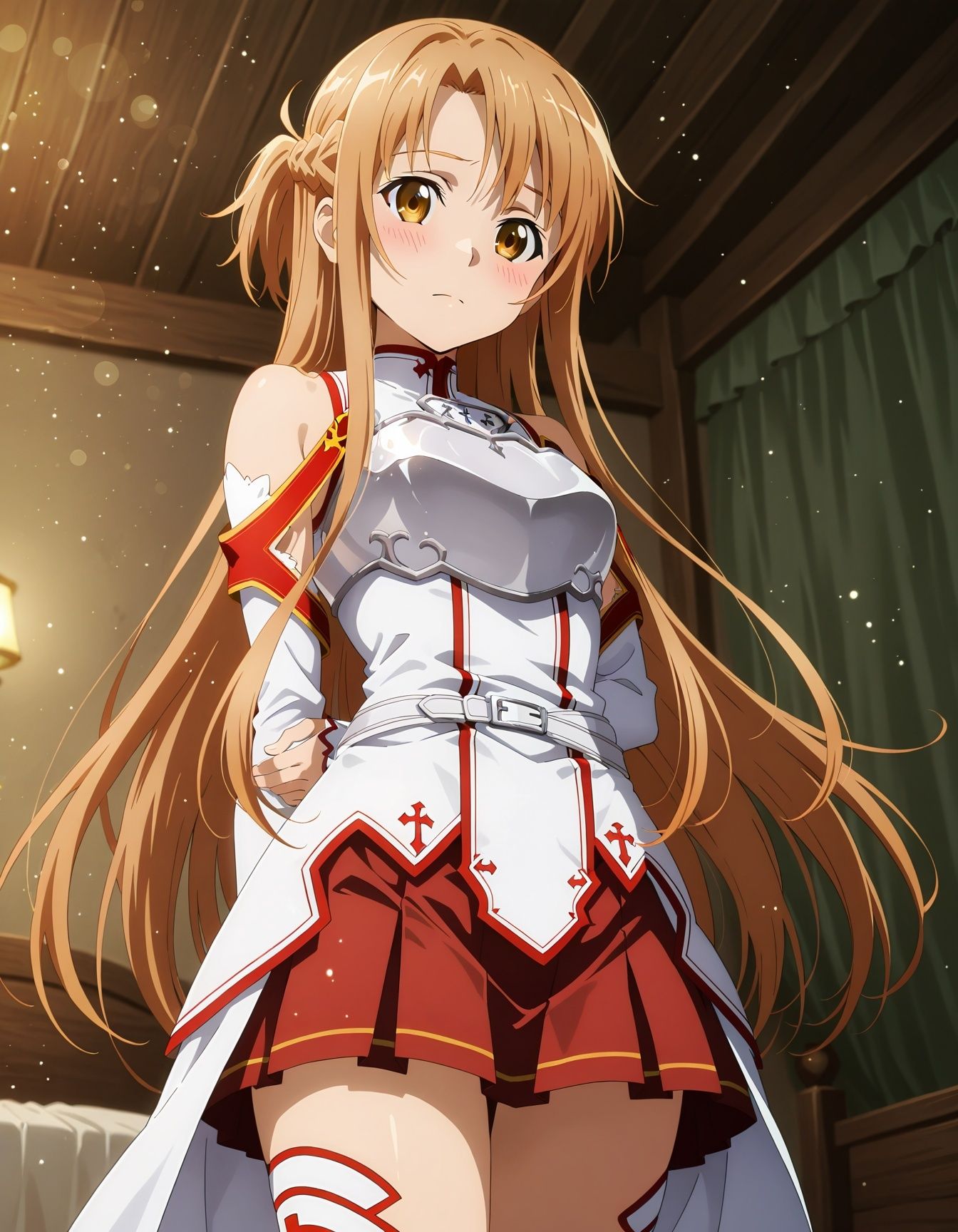 アスナと、いっぱいエッチなじかん サンプル画像1