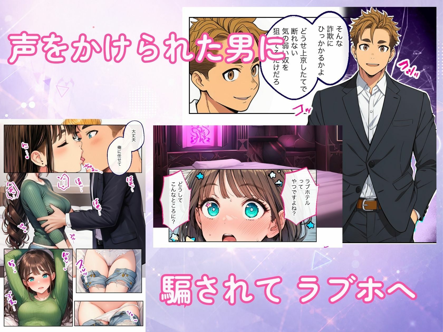 アダルトライブチャットやったら人生変わった（前篇） サンプル画像2