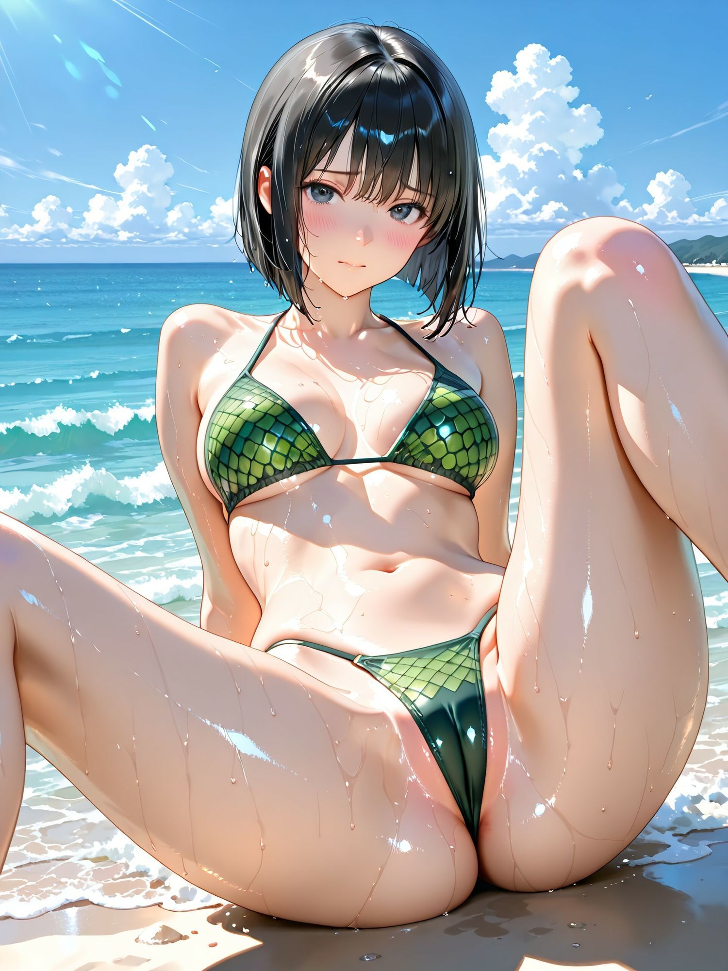 アニマルビキニの女の子 サンプル画像4