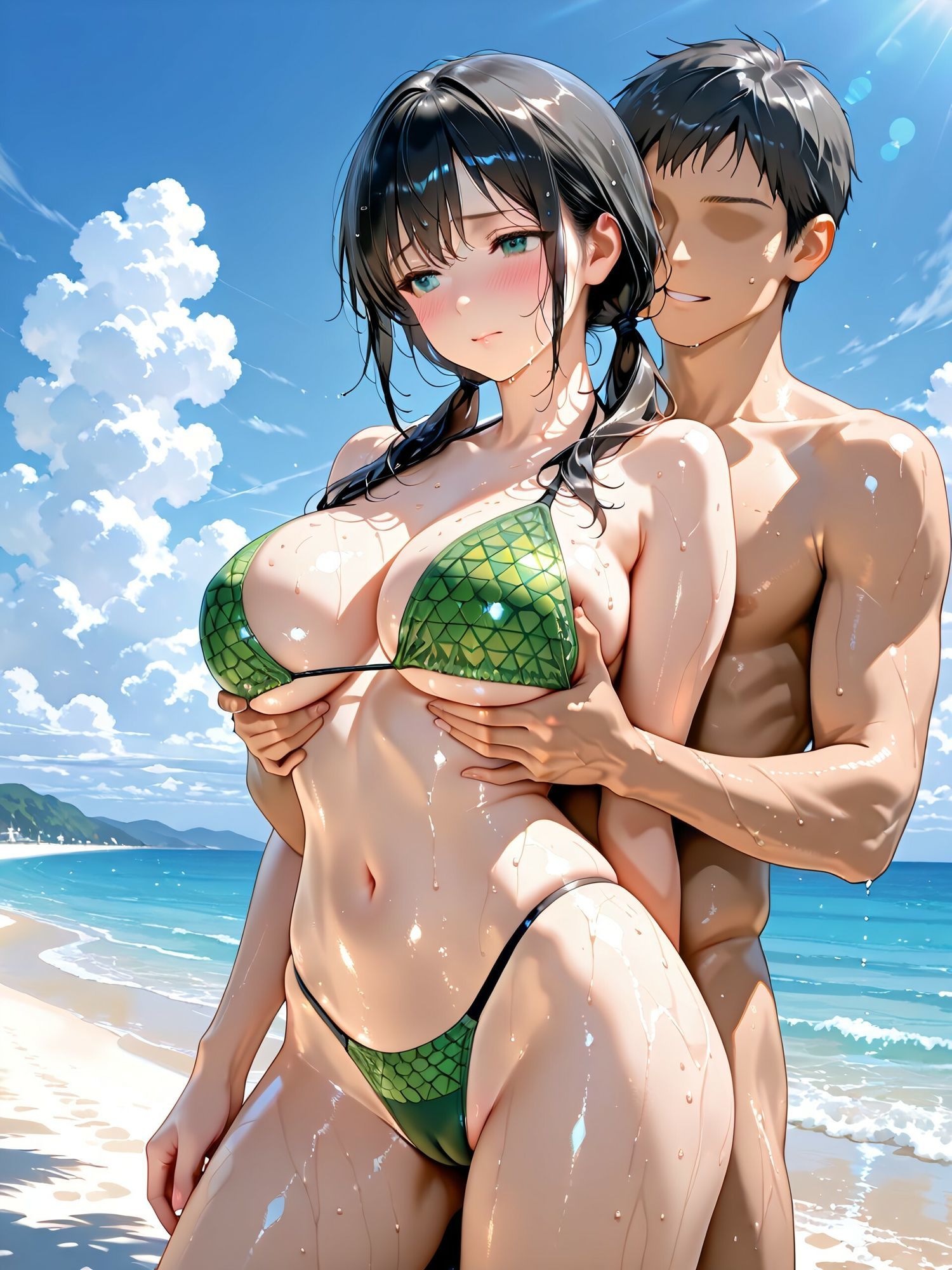 アニマルビキニの美女 サンプル画像5