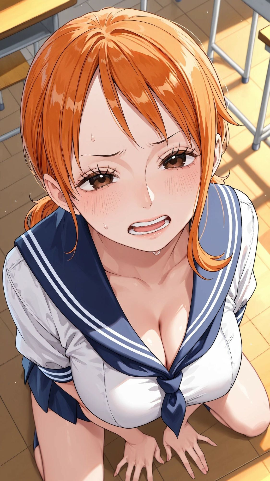 アニメコスプレ美女に顔射 サンプル画像7