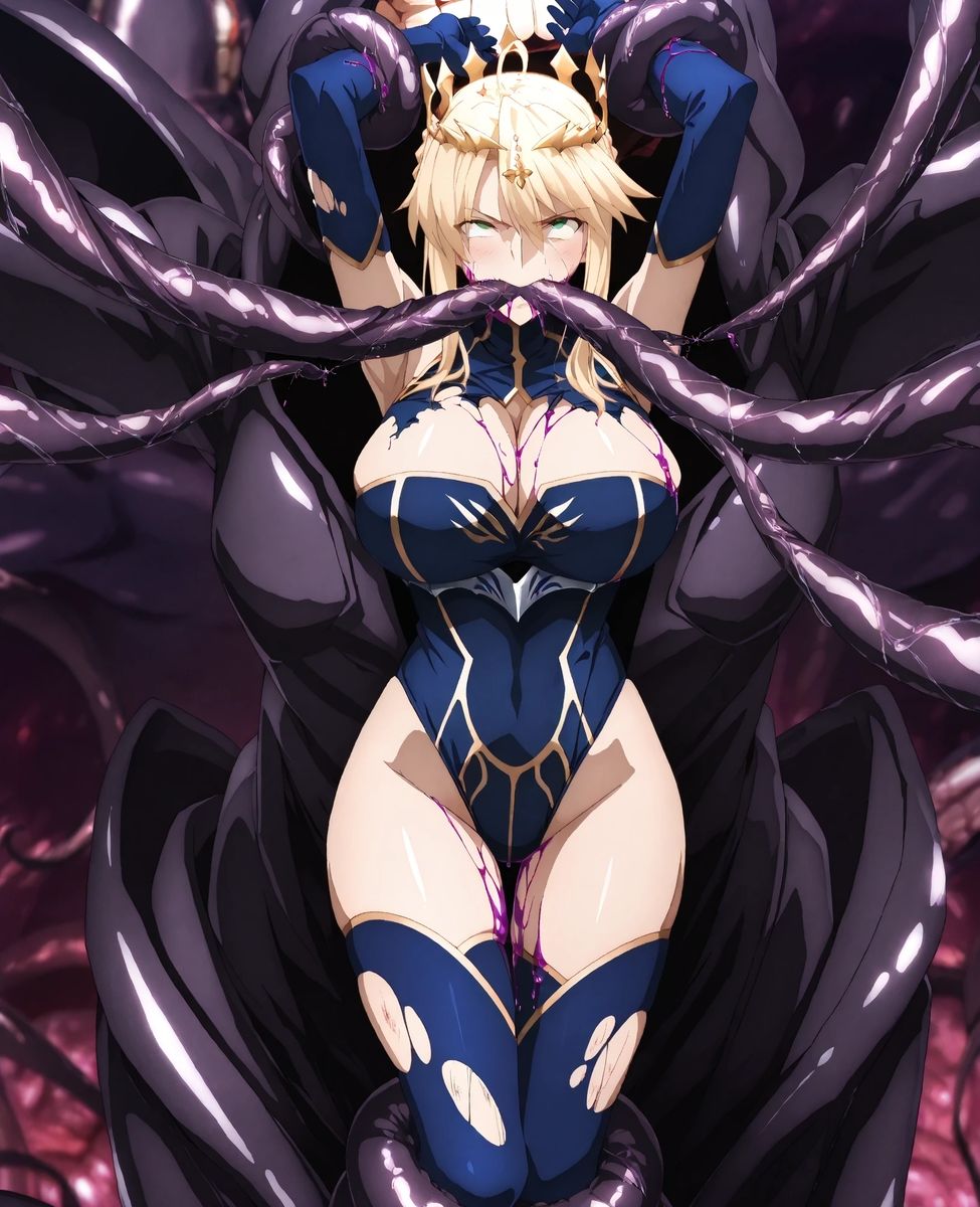 アルトリアランサー ラフム姦 サンプル画像2