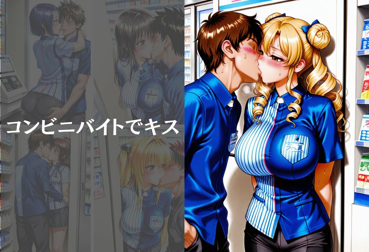 アルバイトに疲れ切った巨乳美女学生が、バイト先の先輩に勤務中に寝取られ快楽堕ちした話 Vol.1 サンプル画像7