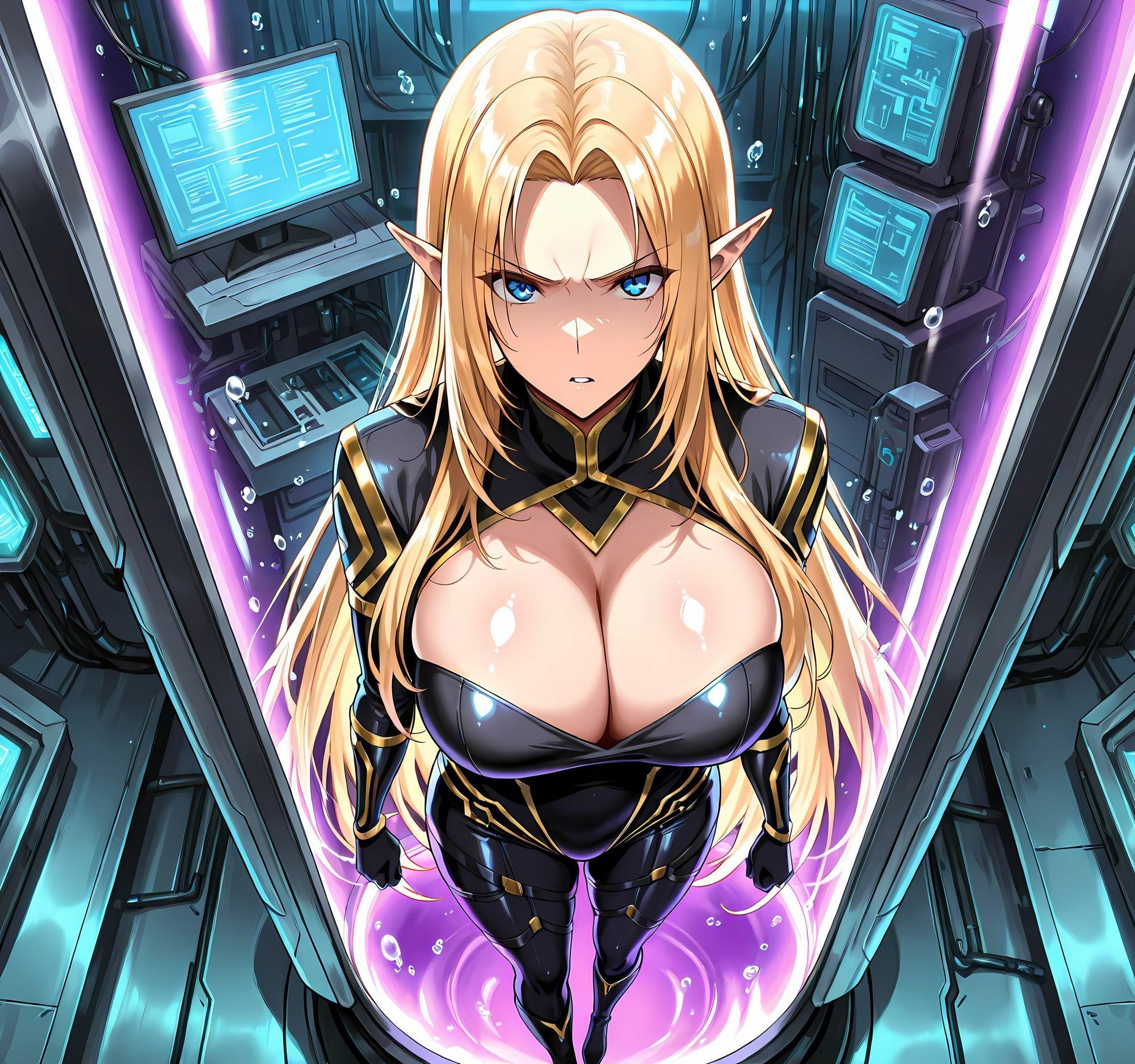 アルファ洗脳機械姦・悪堕ちドスケベ搾精 サンプル画像3