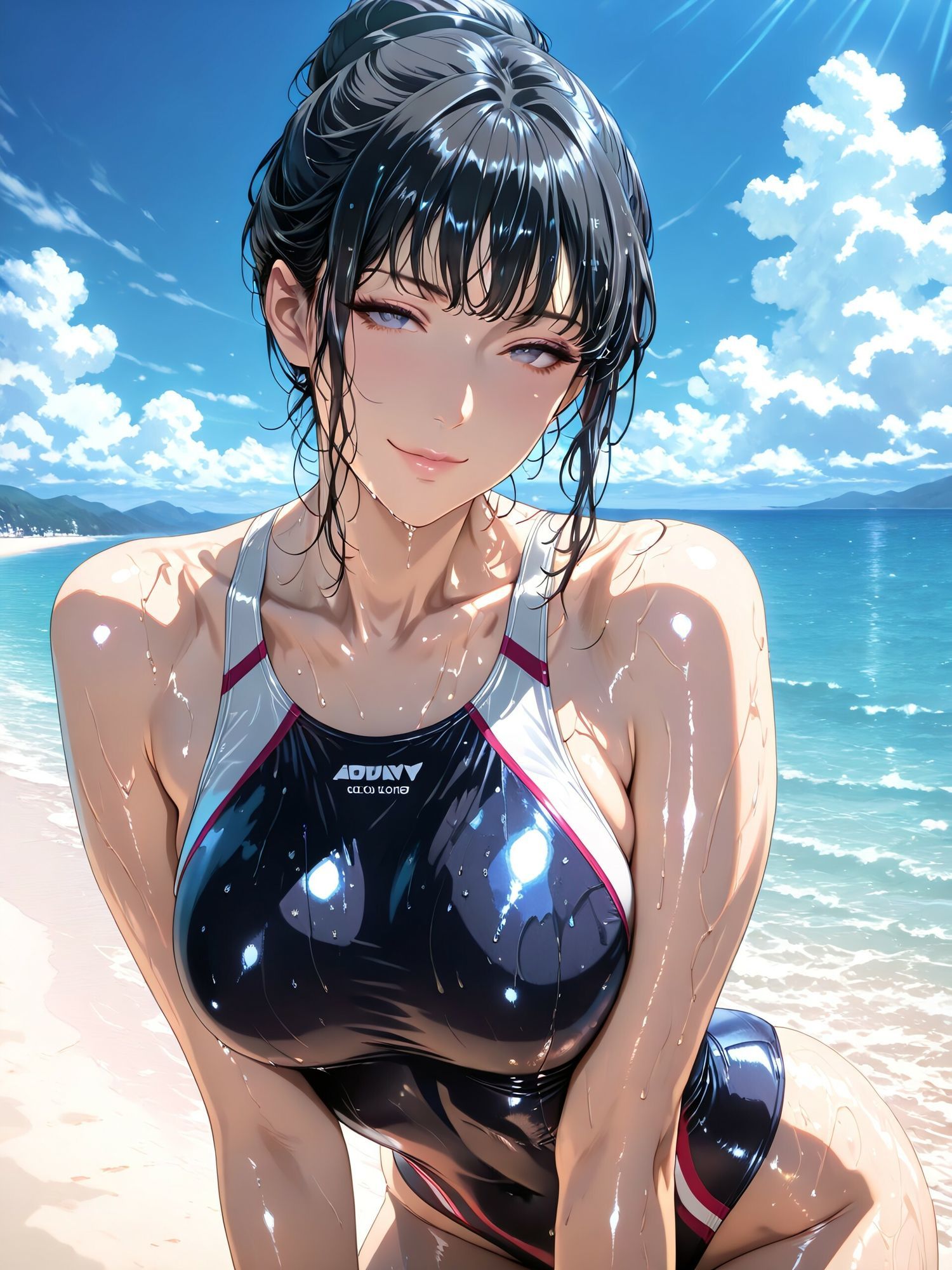 イイオンナと競泳水着3 サンプル画像2