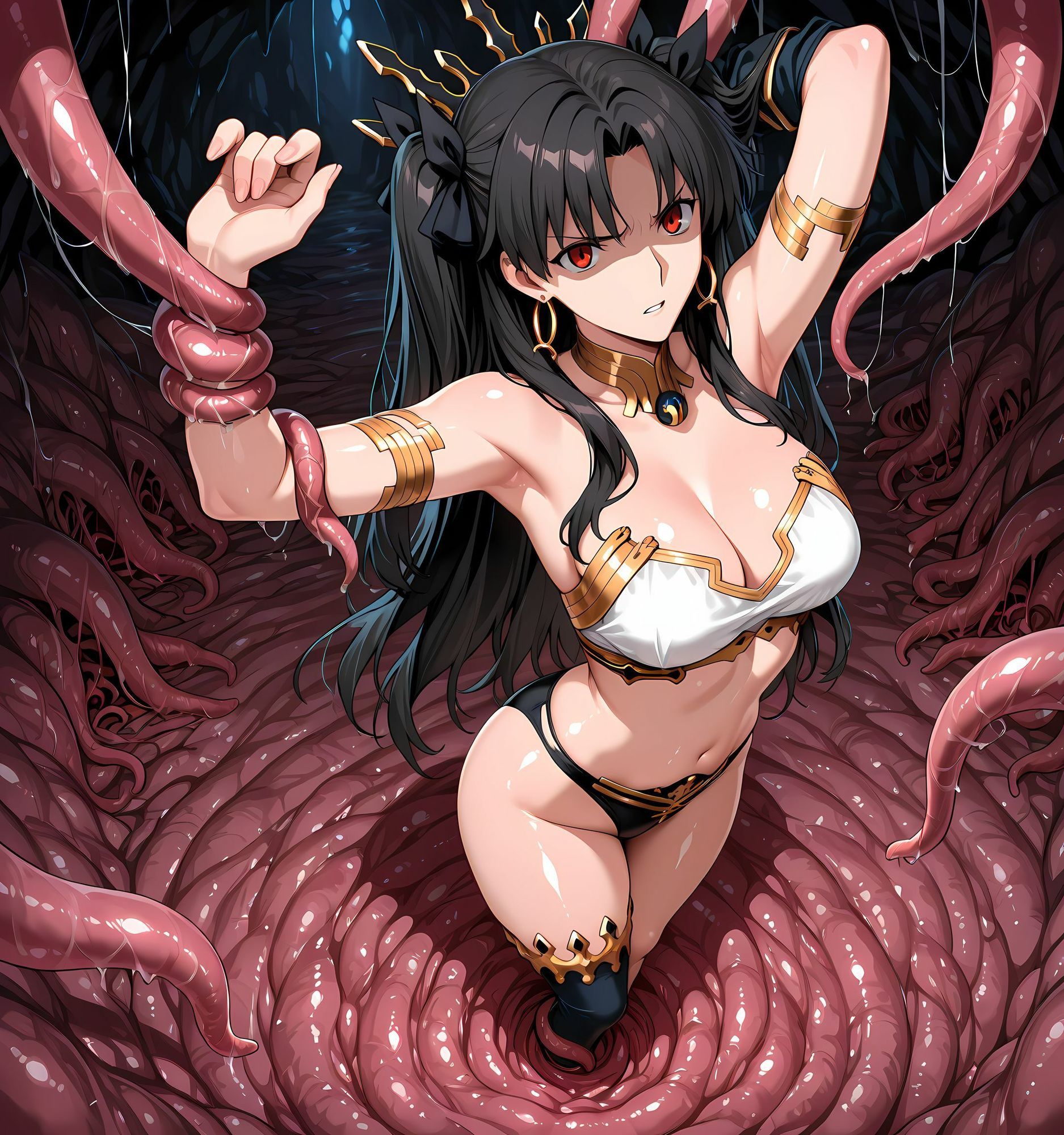 イシュタル洗脳丸呑み悪堕ち〜淫魔化搾精〜 サンプル画像3