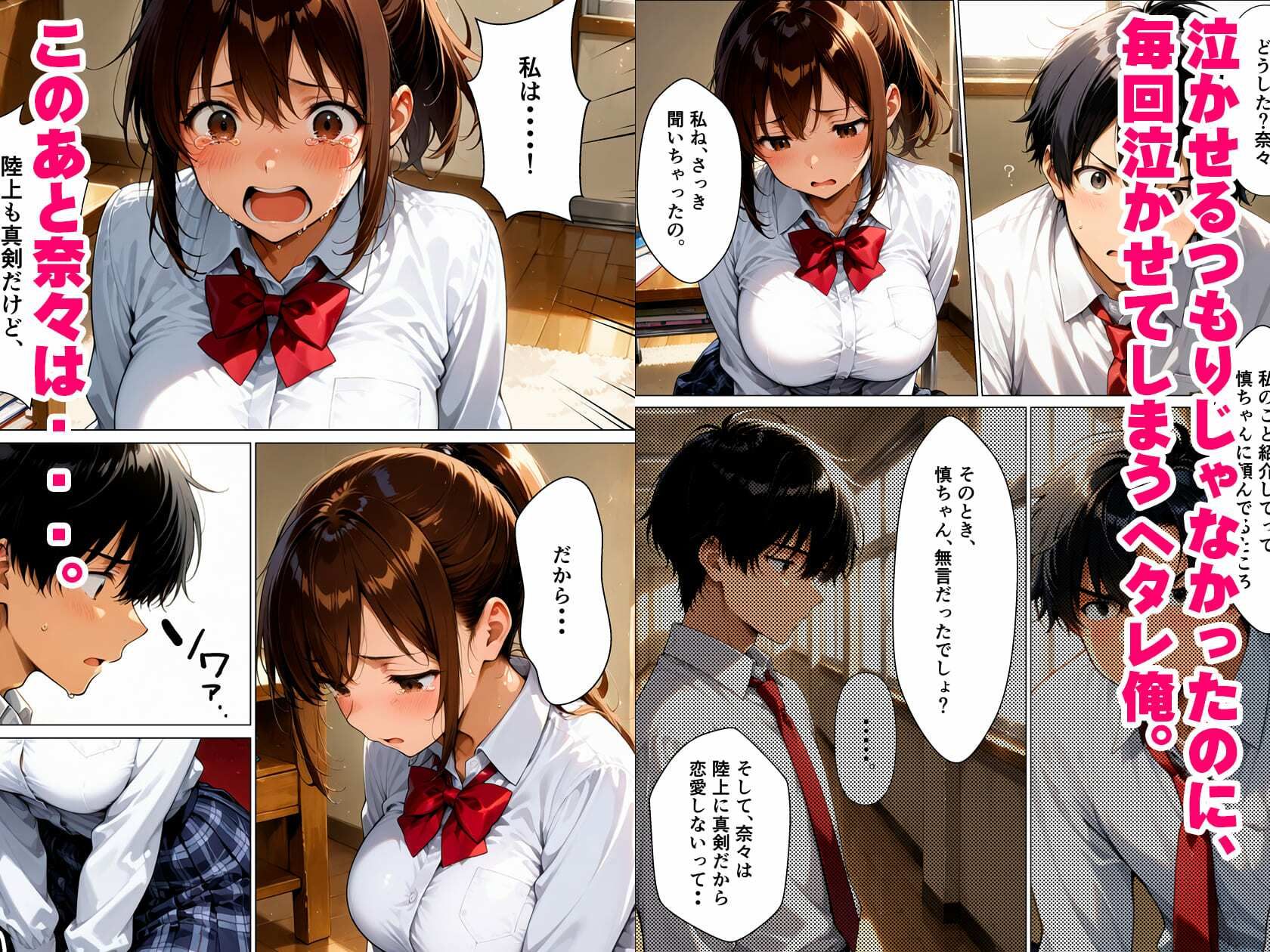 イチャラブセックスー陸上部幼なじみと恋人になったのに、「彼女」って言えなくて泣かせた話 サンプル画像8