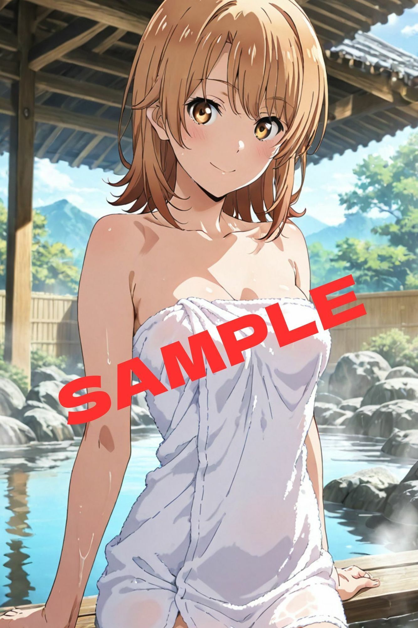 イチャラブ中出し温泉旅行〜やはり俺の青○ラブコメはまちがっている〜 サンプル画像6