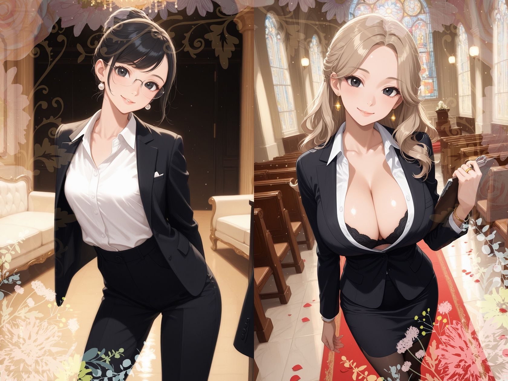ウェディング  サキュバス サンプル画像1