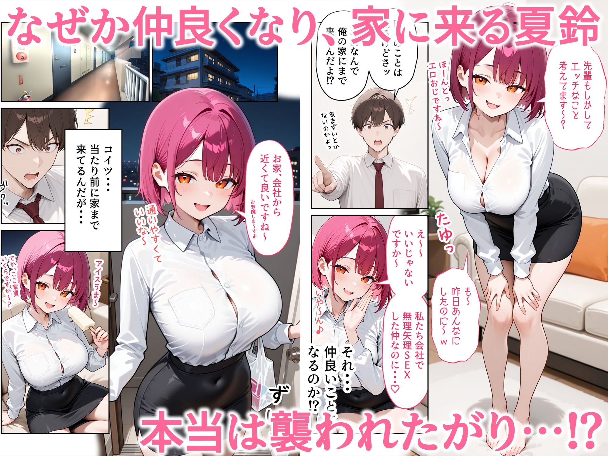 ウザ可愛い風俗嬢が新卒OLとして俺の部下になった話 サンプル画像8