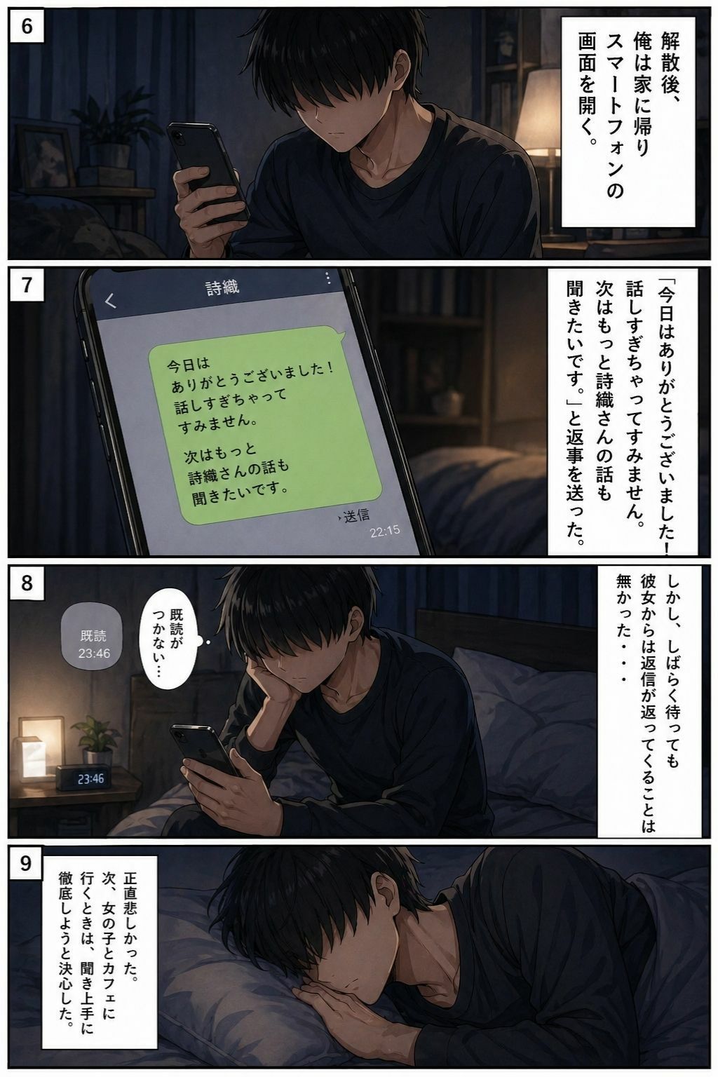エ〇能力を解放したら最高の夢が見れた件 2（マッチングアプリの大人しめの黒髪ショートカット編） サンプル画像5