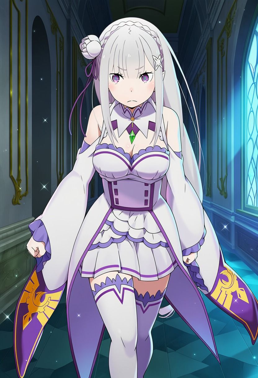 エミリ● vs ぬるぬる触手 サンプル画像2