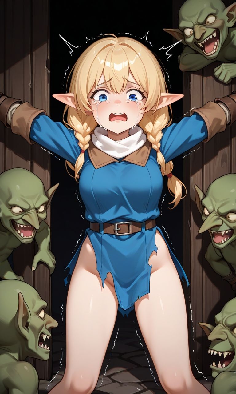 エルフ×ゴブリン サンプル画像1