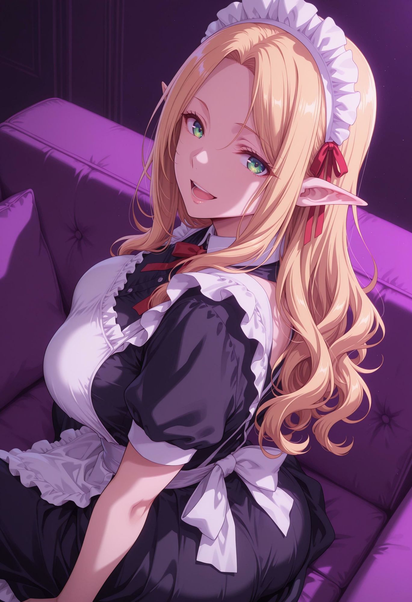 エルフのメイドさんの誘惑5 サンプル画像3