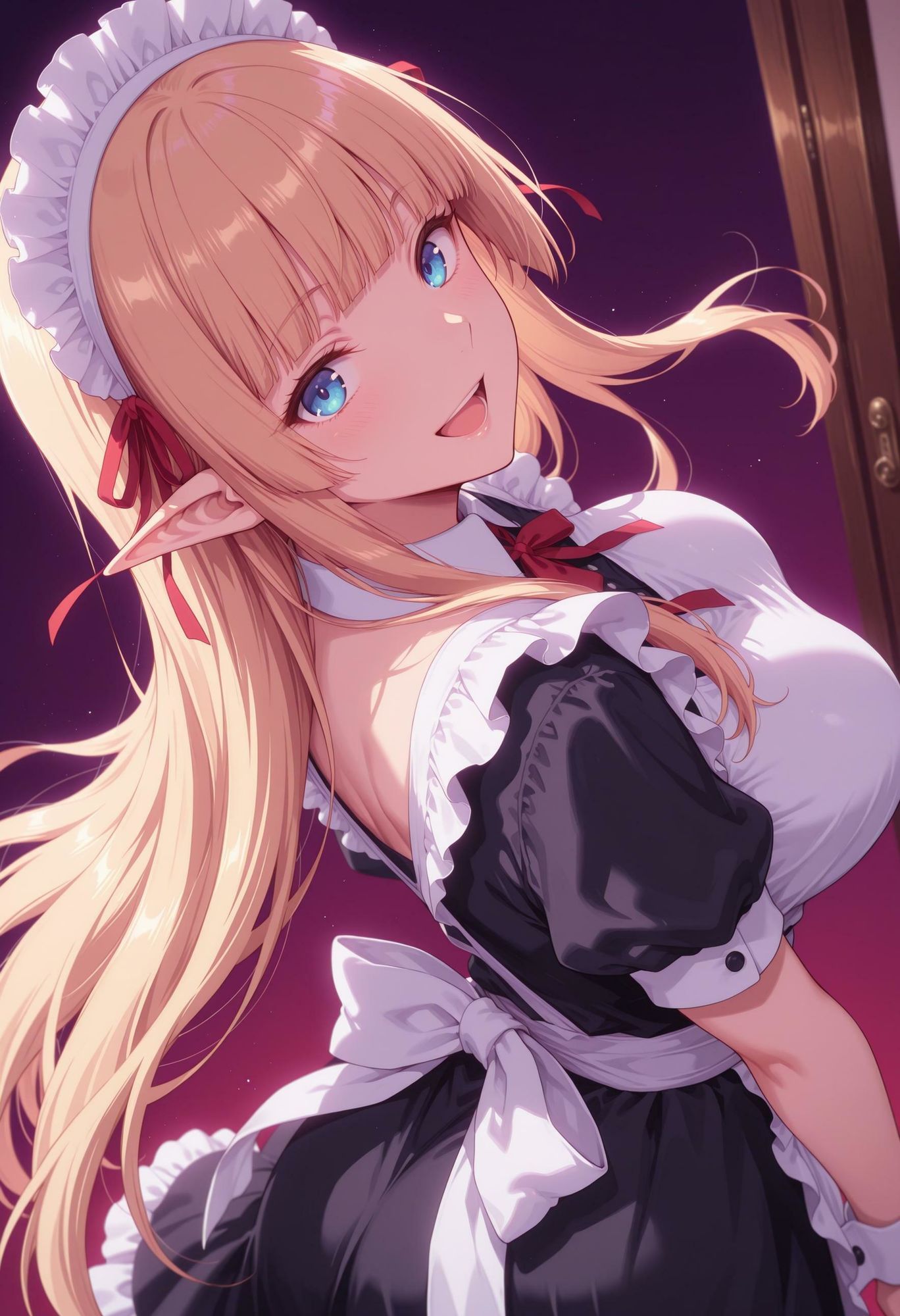エルフのメイドさんの誘惑8 サンプル画像1