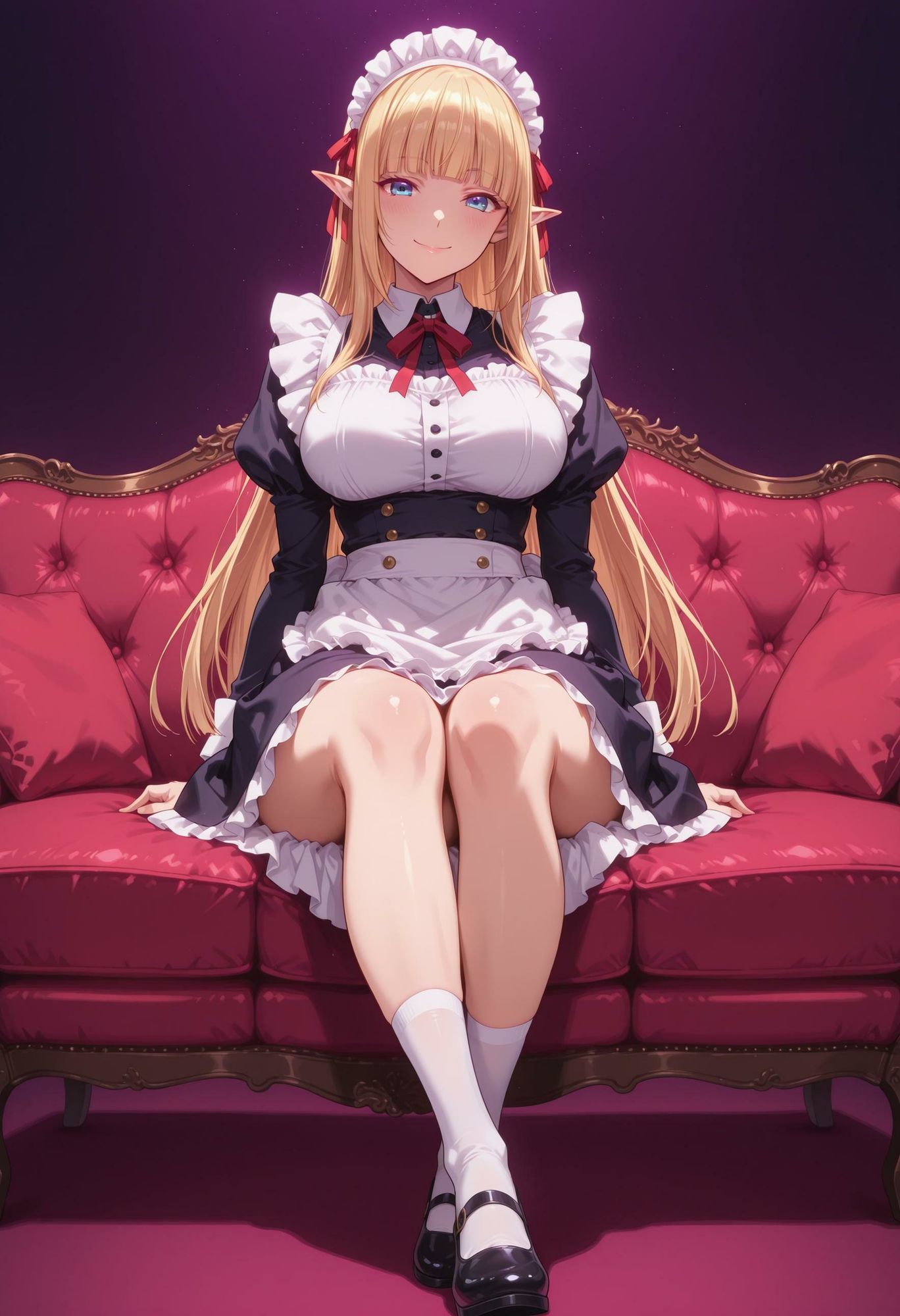 エルフのメイドさんの誘惑8 サンプル画像2