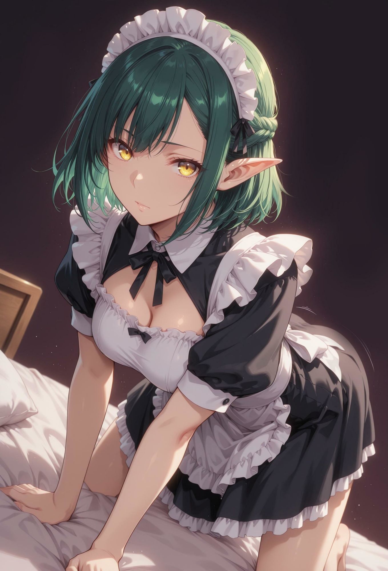 エルフのメイドさんの誘惑9 サンプル画像7
