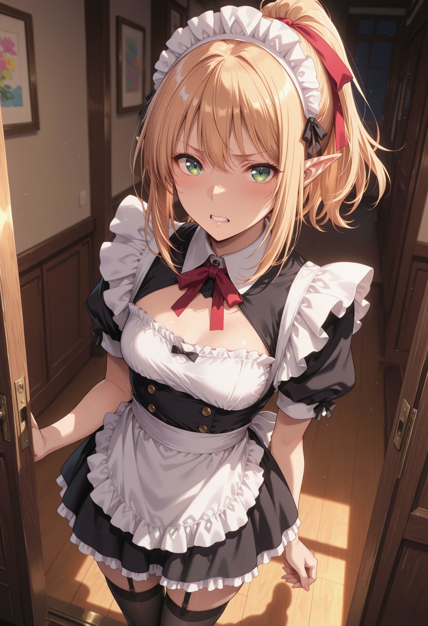 エルフのメイドさん熱烈ご奉仕10 サンプル画像1