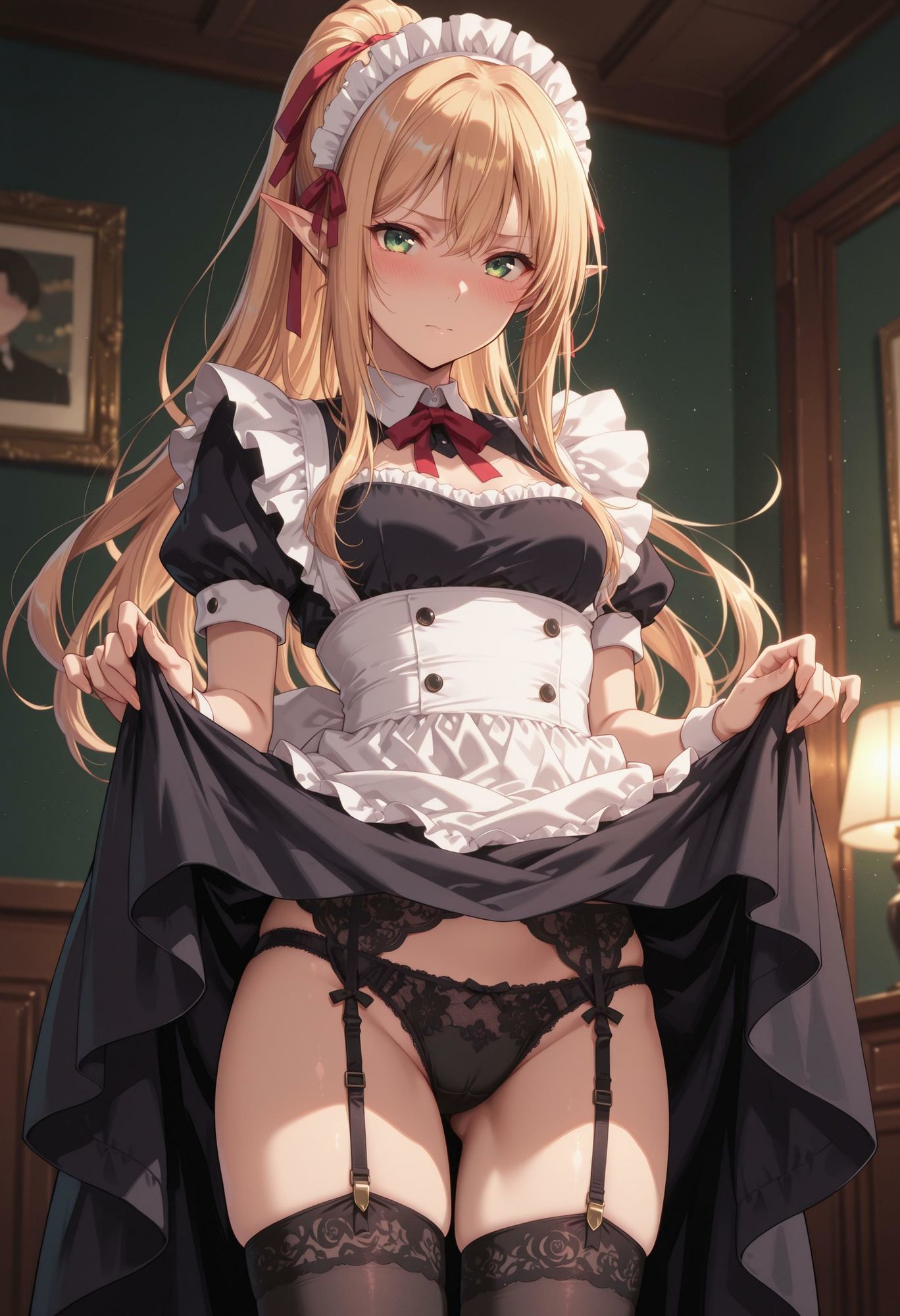 エルフのメイドさん熱烈ご奉仕10 サンプル画像2