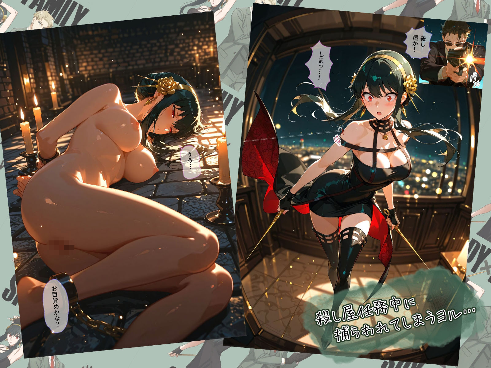 エロ同人版スパイファミリー サンプル画像7