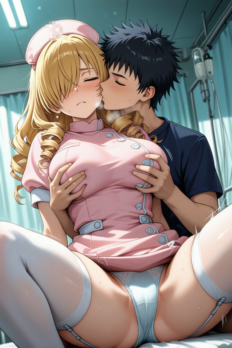 オ◯アナ、オ◯ソラがナース姿でセックスする【CG204枚】 サンプル画像2