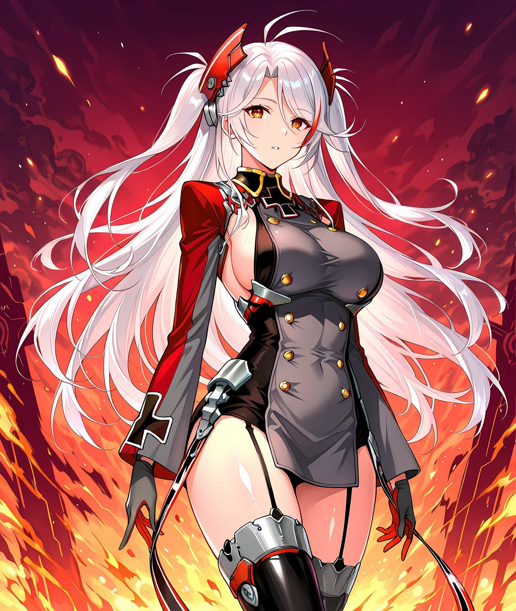 オイゲン洗脳機械姦・悪堕ち孕ませ サンプル画像2