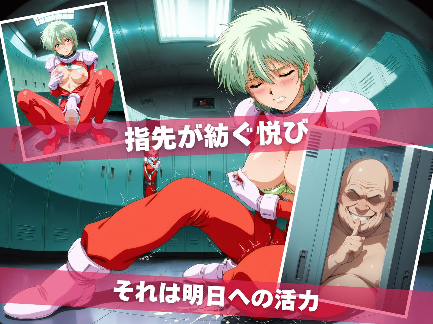 オナニー覗かれ寝取られて  機動戦士ガ●ダム 第08MS小隊 〜 宇宙編 〜 おじさんに暴かれた秘密 サンプル画像3