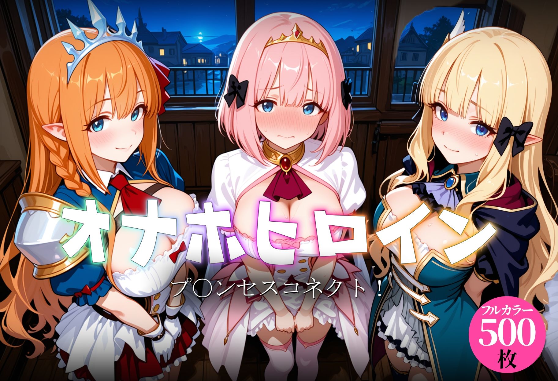 オナホヒロイン – プ○ンセスコネクト！ サンプル画像1