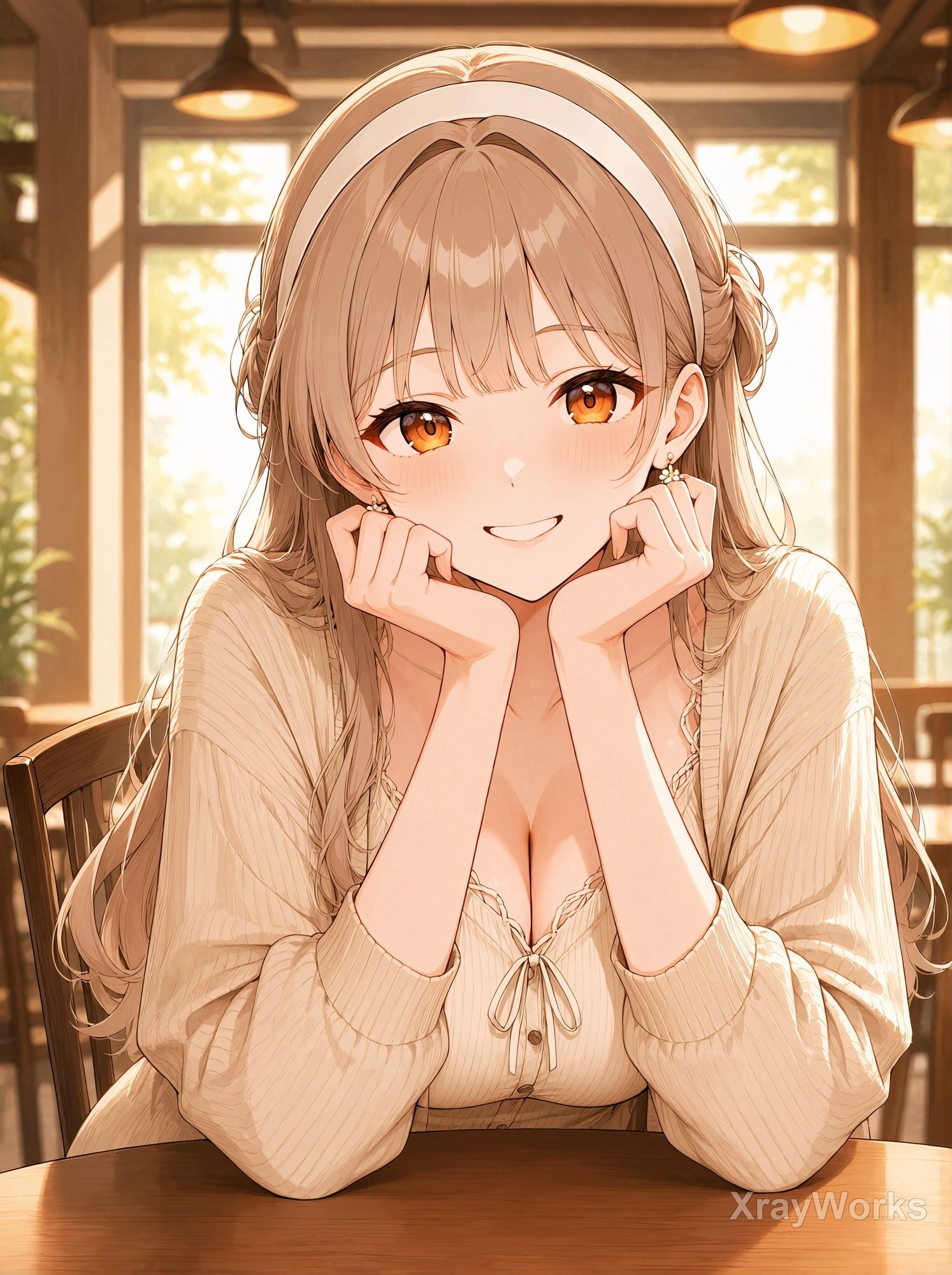 オリヴィアの日常 〜ハーフ系美少女のパンチラ・秘密の情事〜 CG85枚＋動画65本 サンプル画像2