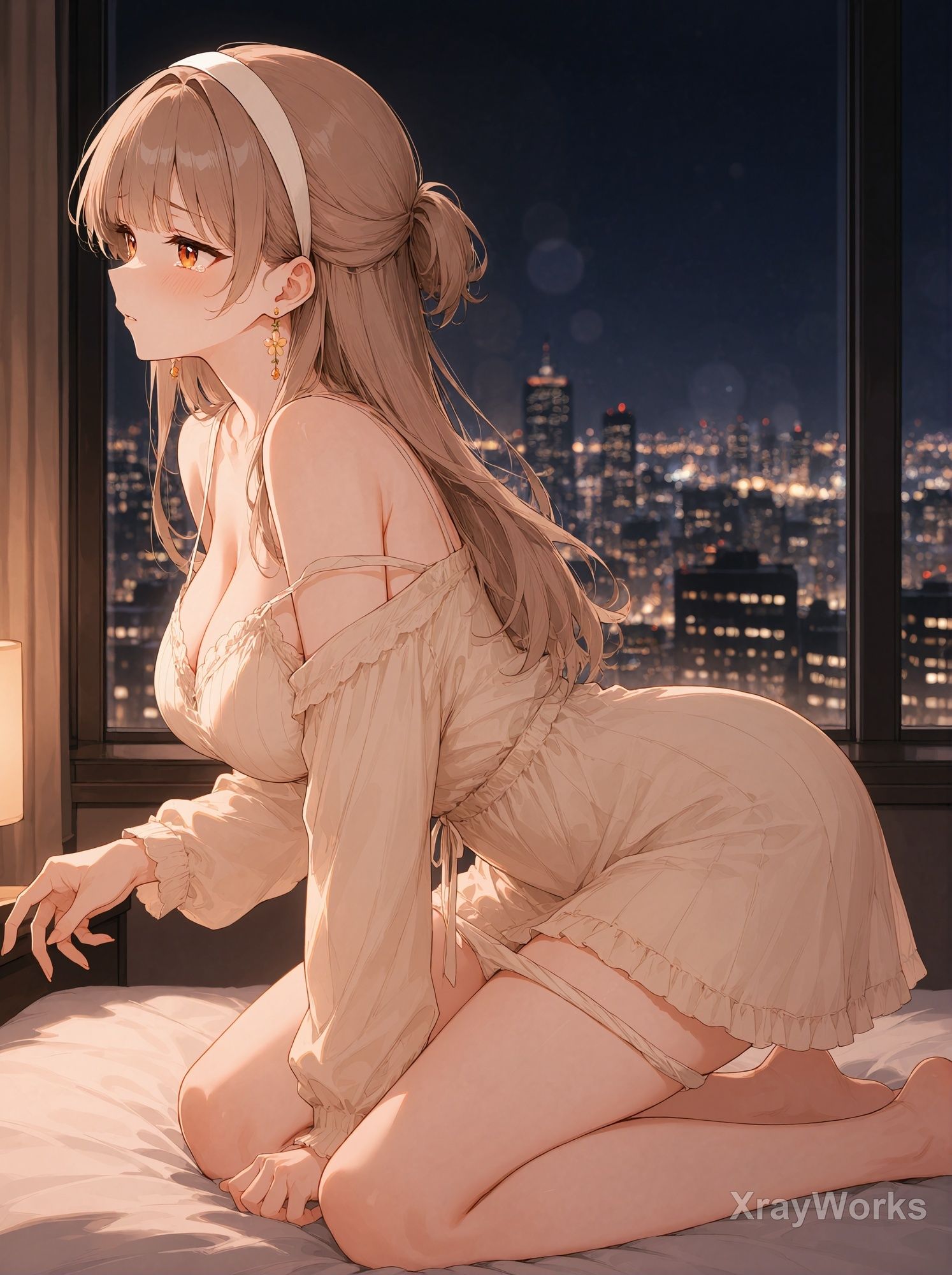 オリヴィアの日常 〜ハーフ系美少女のパンチラ・秘密の情事〜 CG85枚＋動画65本 サンプル画像4