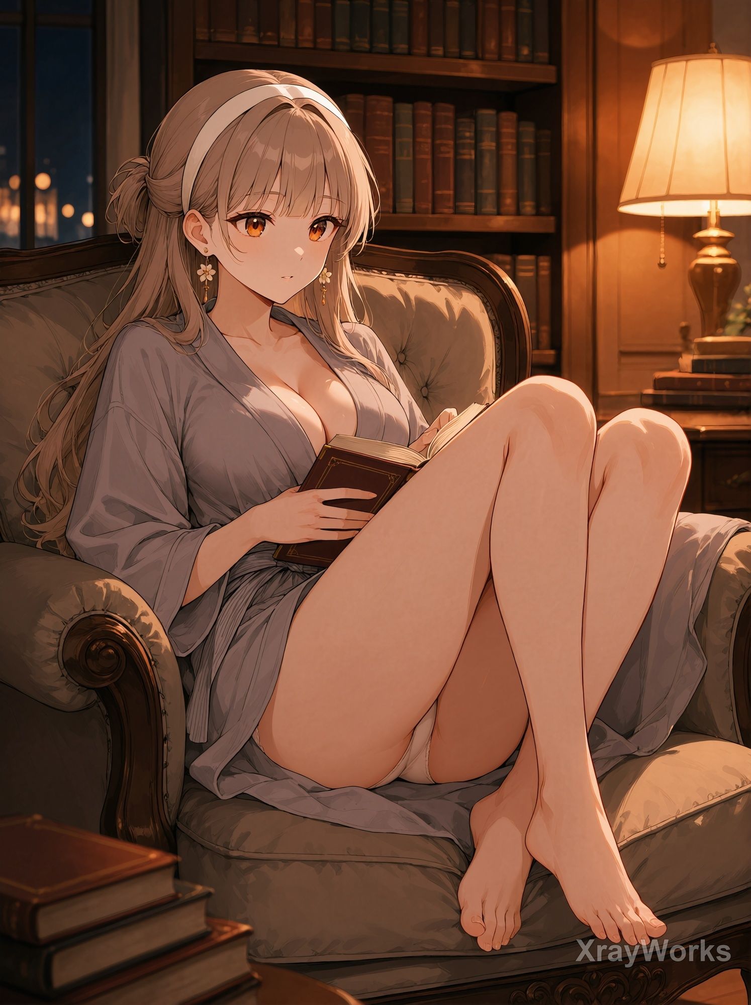 オリヴィアの日常 〜ハーフ系美少女のパンチラ・秘密の情事〜 CG85枚＋動画65本 サンプル画像6