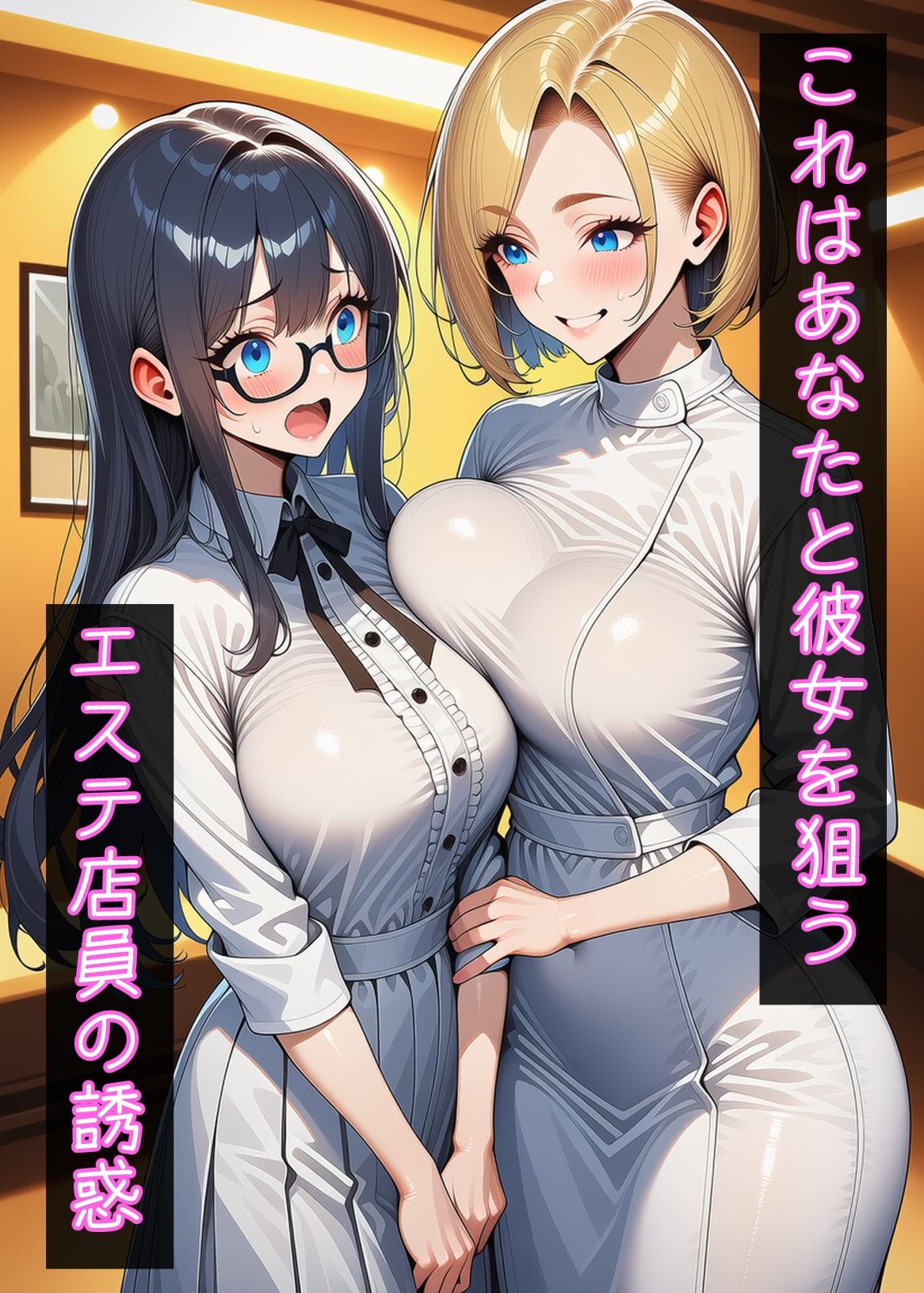 カップル限定寝取られエステ サンプル画像1