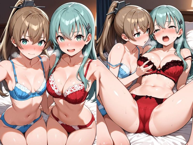 カラダを改造しあう艦○たちと、品質検査をする提督 Part1 サンプル画像3