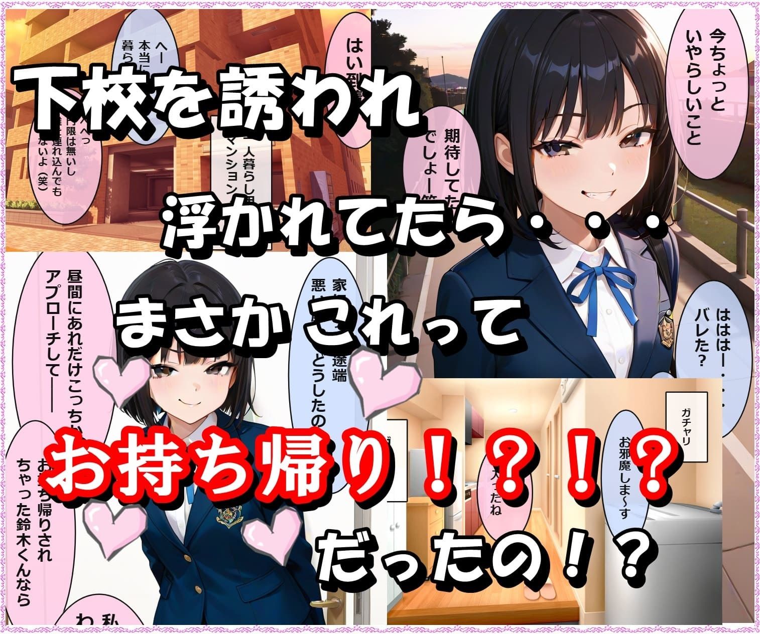 カワイイあの子はホントはビッチ！ 〜清楚系お嬢様の托卵計画〜 サンプル画像2