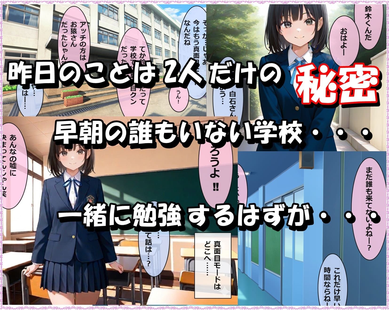 カワイイあの子はホントはビッチ！ 〜清楚系お嬢様の托卵計画〜 サンプル画像6