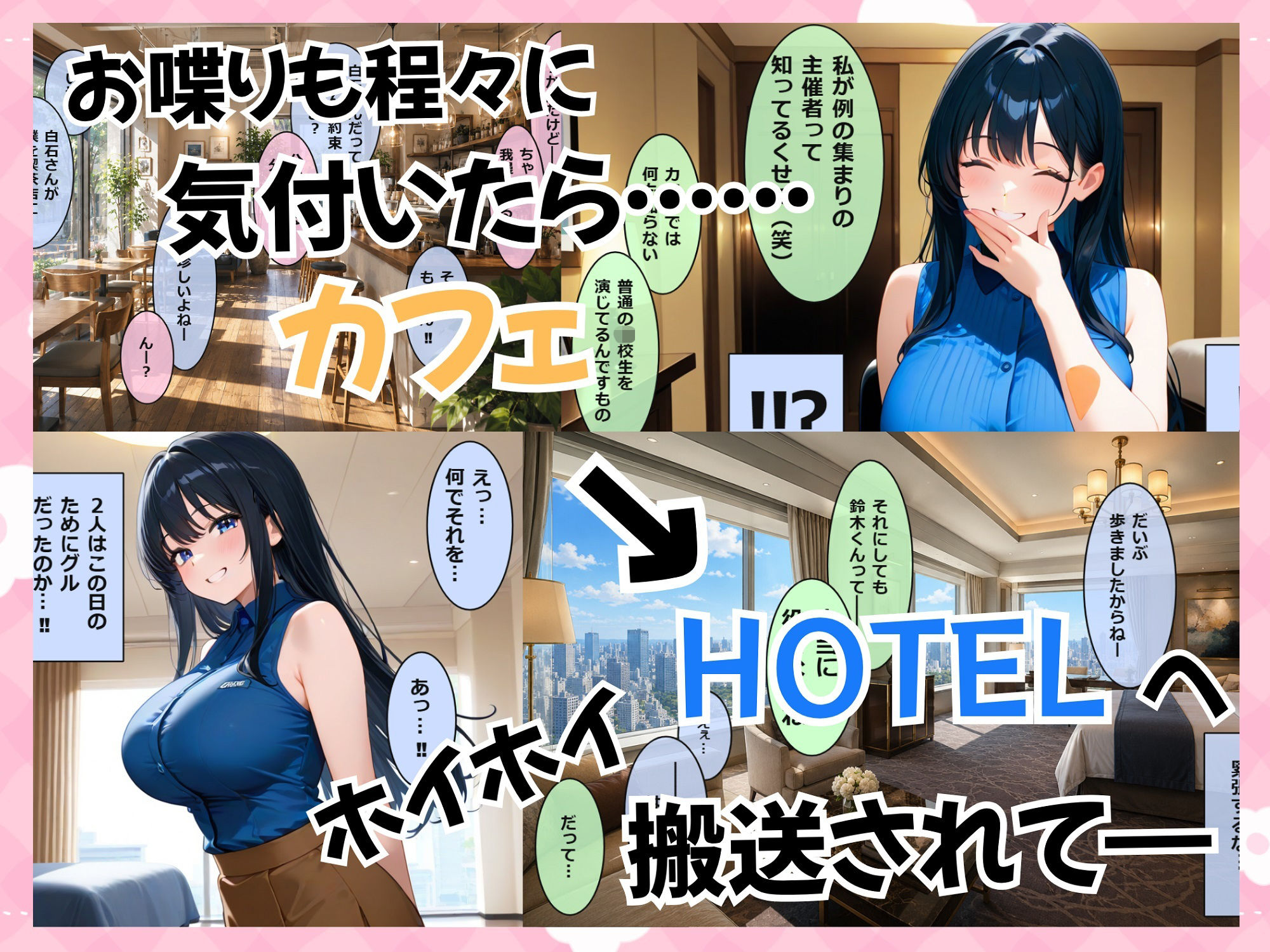 カワイイあの子はホントはビッチ！3〜社長令嬢の週末男遊び〜 サンプル画像3