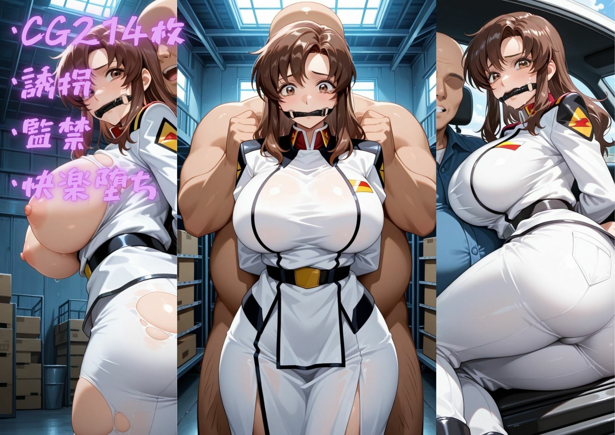 ガ〇ダムヒロインCG集シリーズ  マ〇ュー編 サンプル画像2