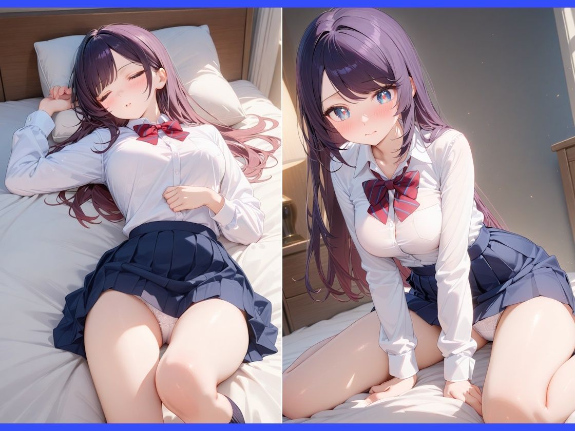 ガチパンチラ -黒髪清楚JK篇- サンプル画像5