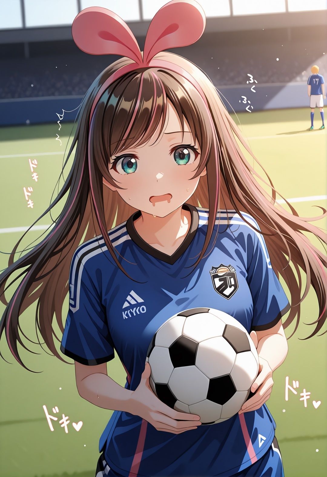 キズ〇アイVTuberパロディ 学校で眼鏡越し全裸！バニー耳制服少女が犯●れまくる498枚CG集 サンプル画像8