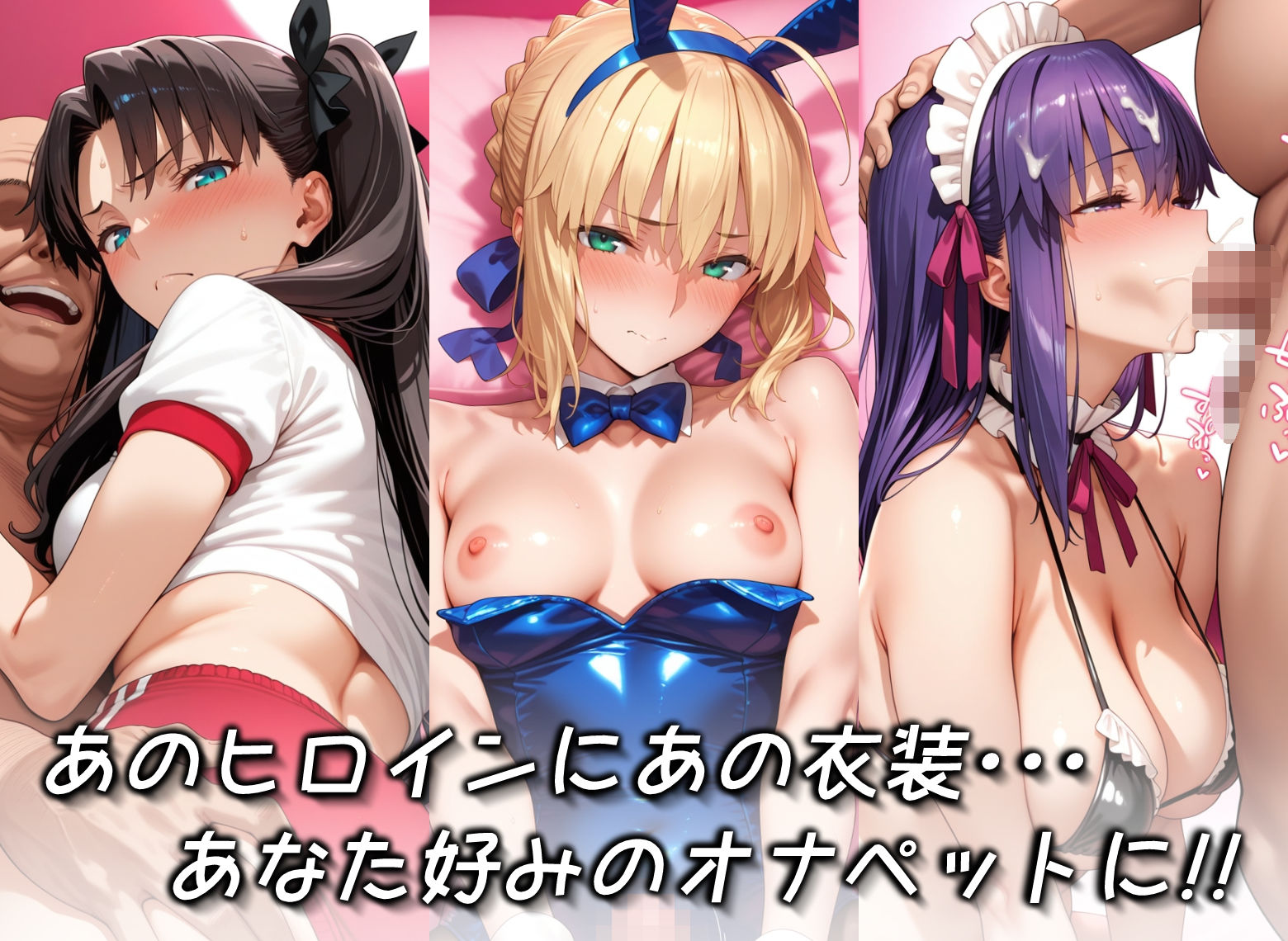 キセカエオナペット -F◯te stay night篇 その2- サンプル画像2