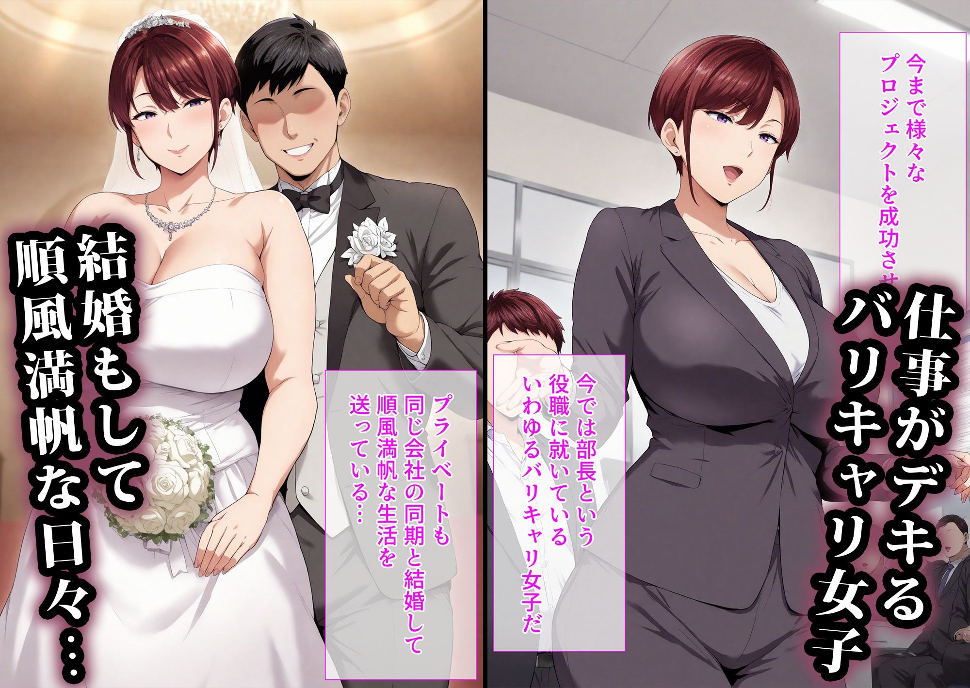 キモおじに寝取られた話〜総集編 サンプル画像9