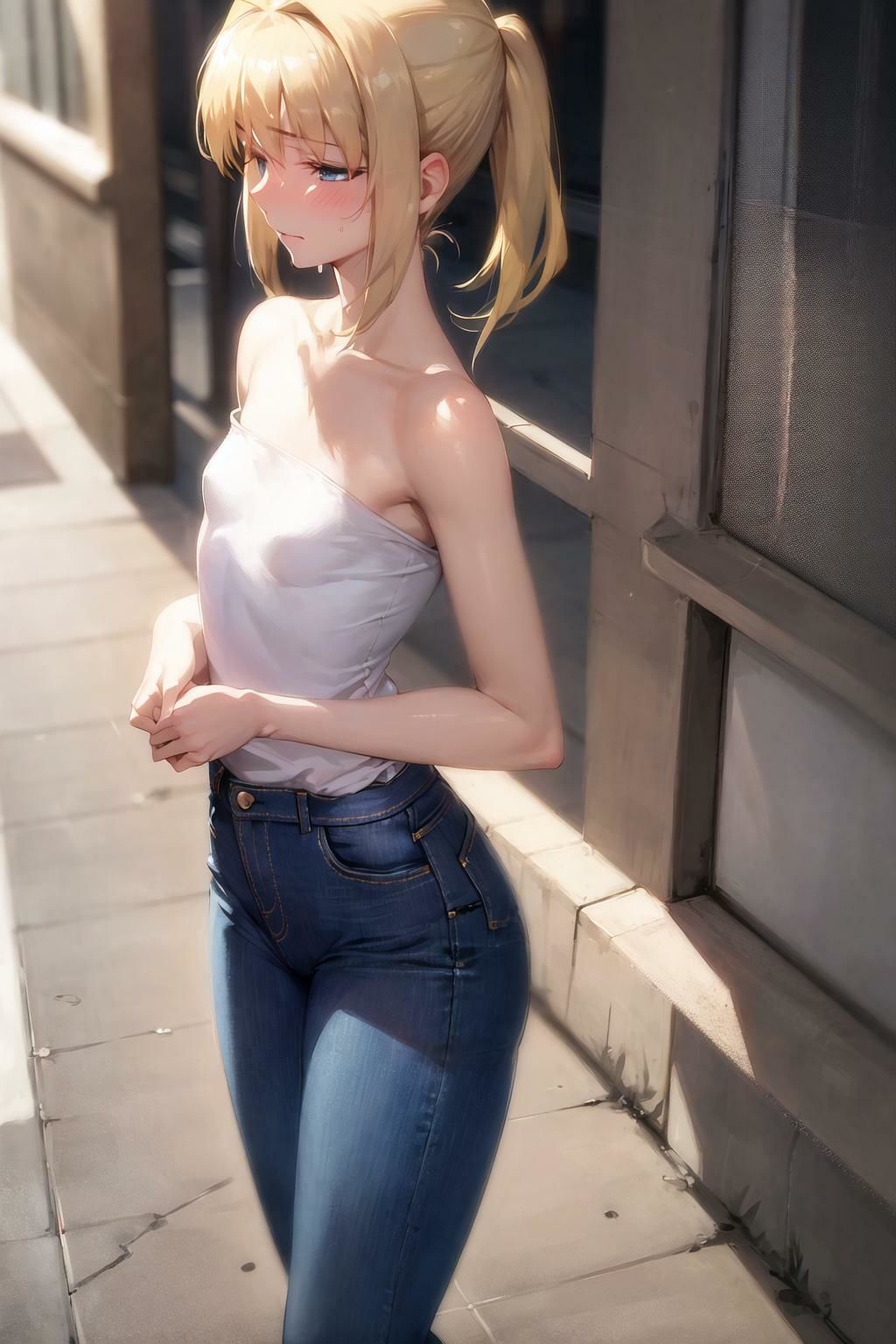 キャラフェチ  騎士王  ジーンズ編 サンプル画像3